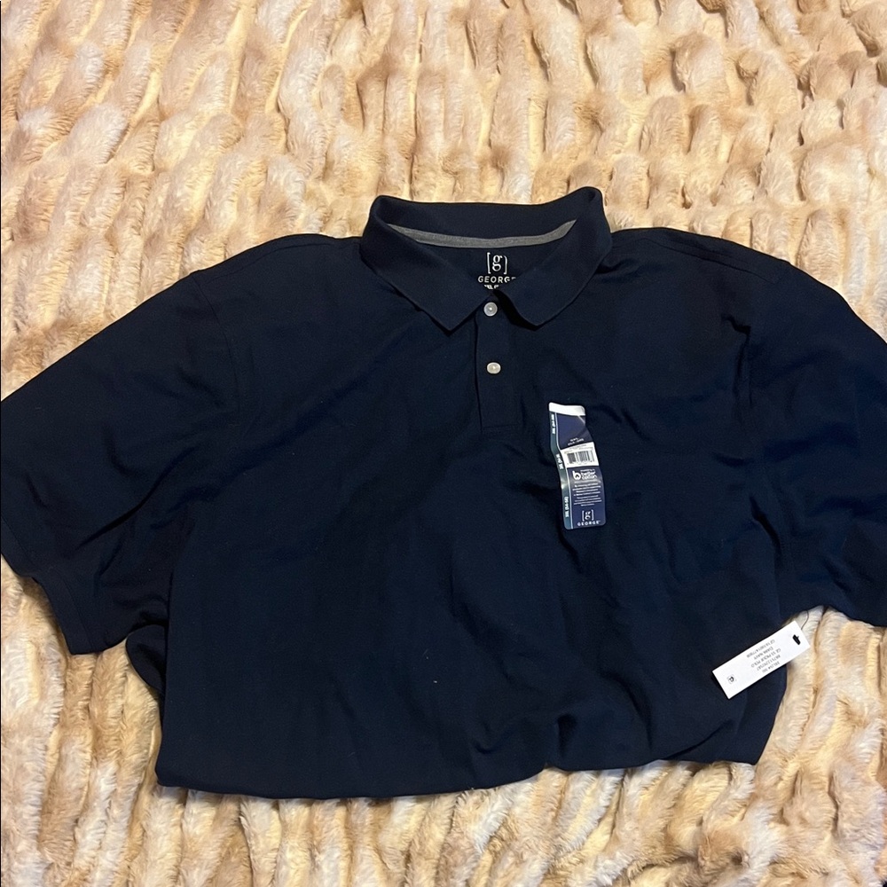 George Men's Dark Blue Polo Shirt